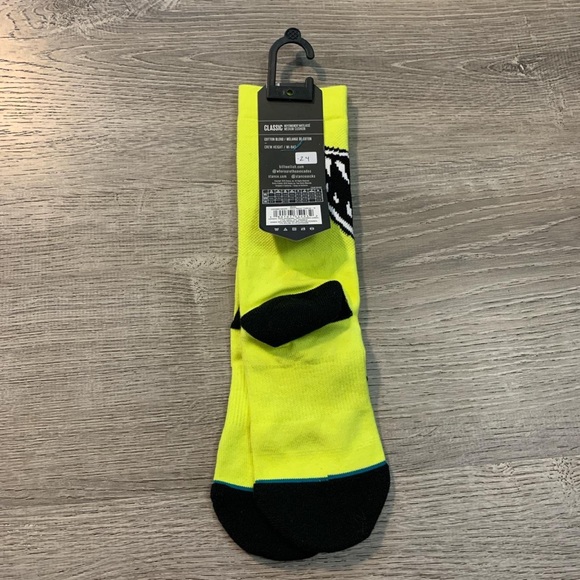 Brand new unopened neon green Billie Eilish socks - Picture 3 of 3